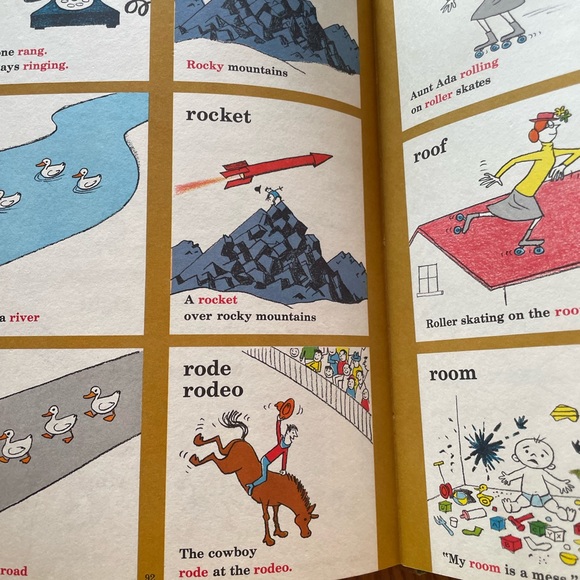 1964 THE CAT IN THE HAT BEGINNER DICTIONARY BOOK - Picture 5 of 10